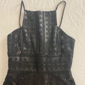 Hunter Bell NYC Leather Top